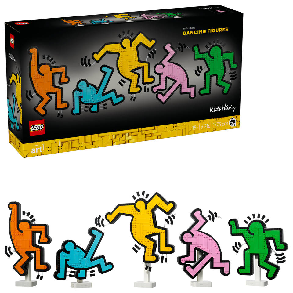 LEGO Art Keith Haring
