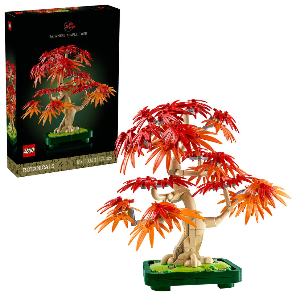 LEGO Botanicals Japanse esdoorn bonsaiboompje 10348