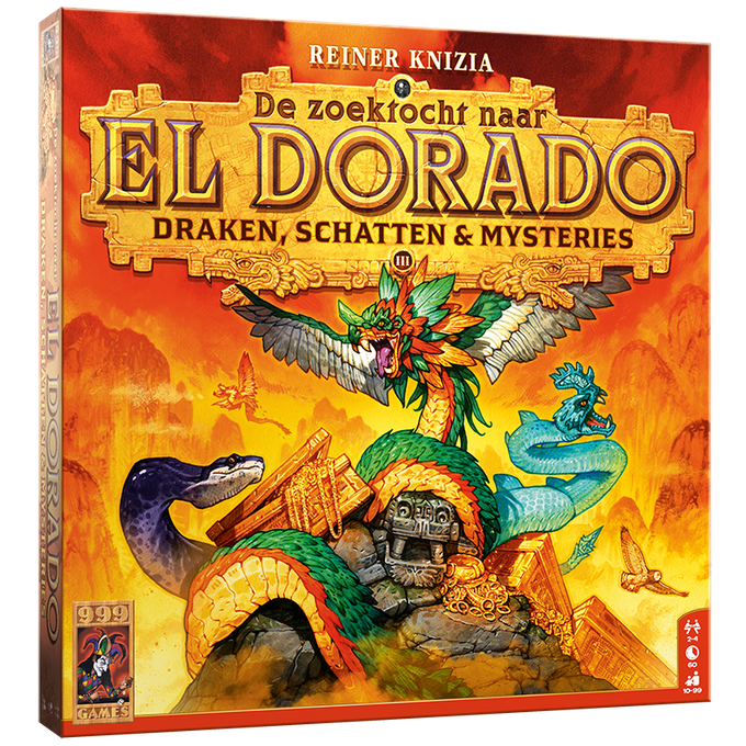 De Zoektocht naar El Dorado: Draken, Schatten & Mysteries - Bordspel