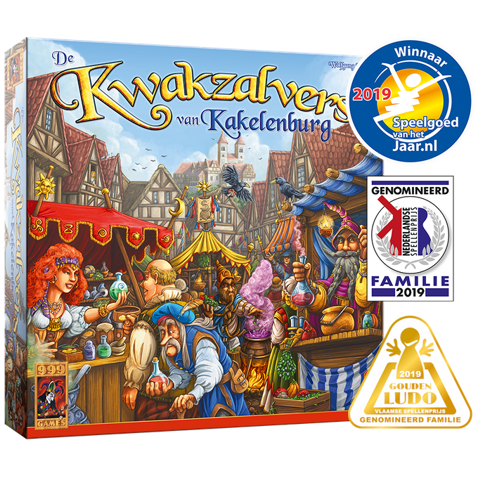 De Kwakzalvers van Kakelenburg - Bordspel