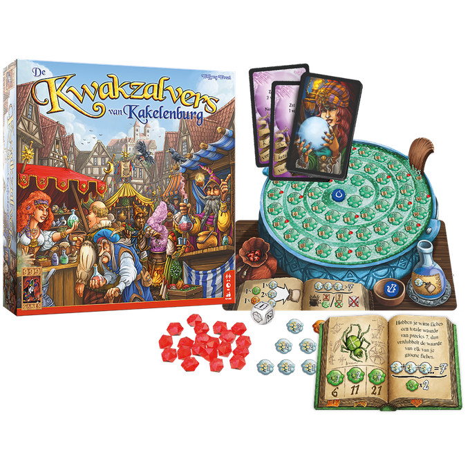 De Kwakzalvers van Kakelenburg - Bordspel