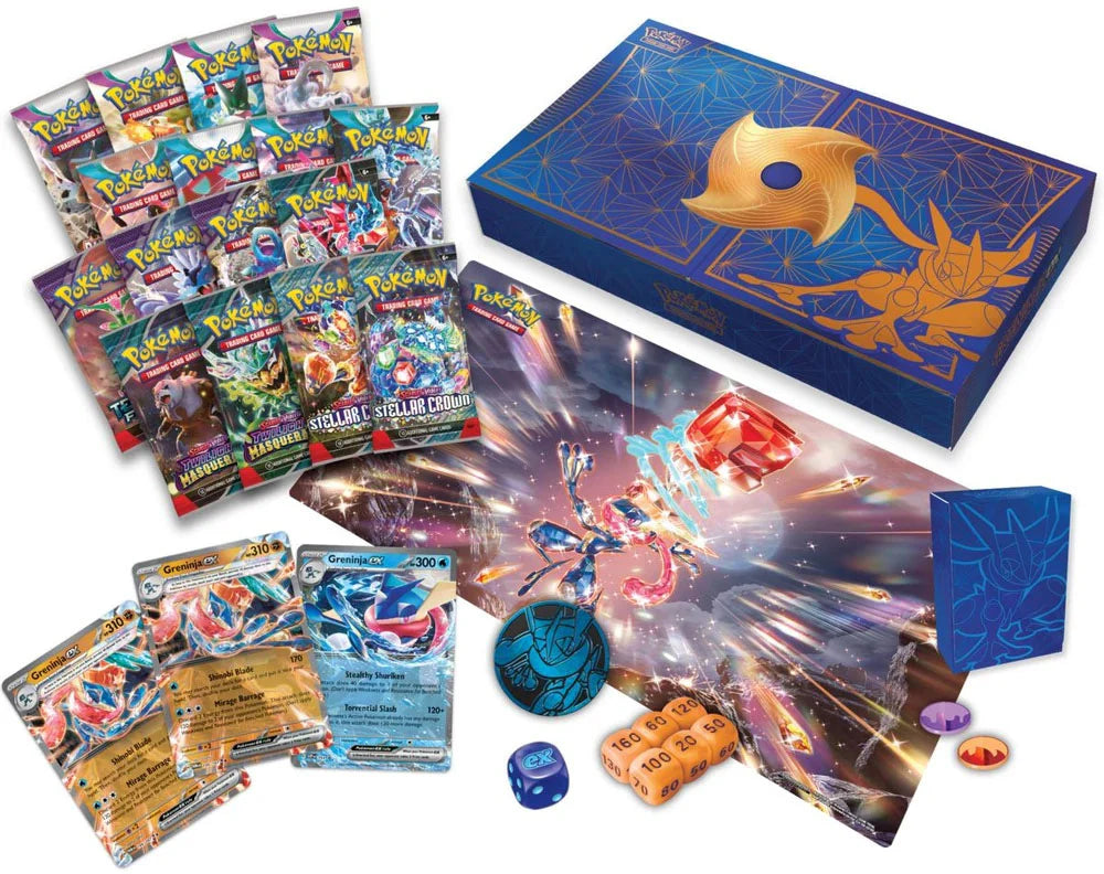 'PRE-ORDER' Pokémon TCG - Greninja ex Ultra-Premium Collection