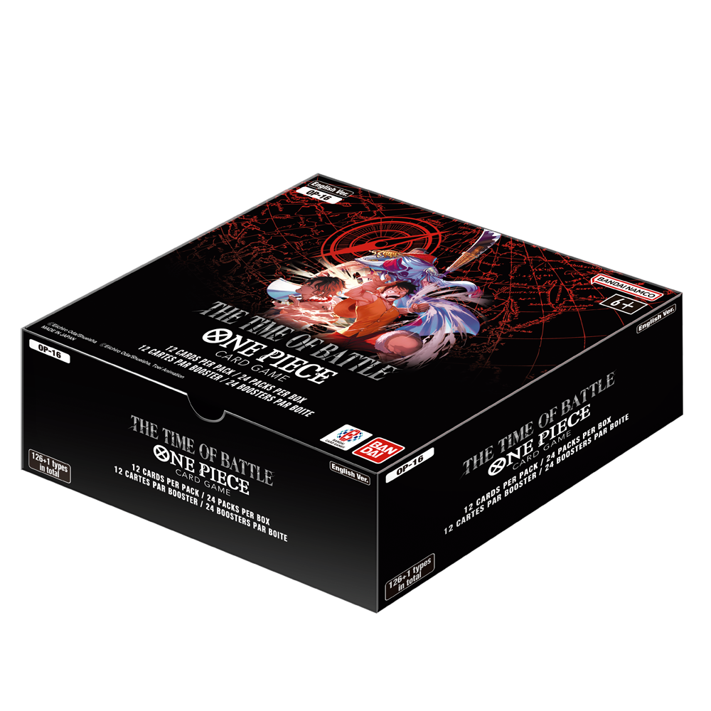 !PRE-ORDER! One Piece Card Game OP16 - The Time of Battle Booster Box