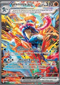 Greninja ex TWM 214/167 NM