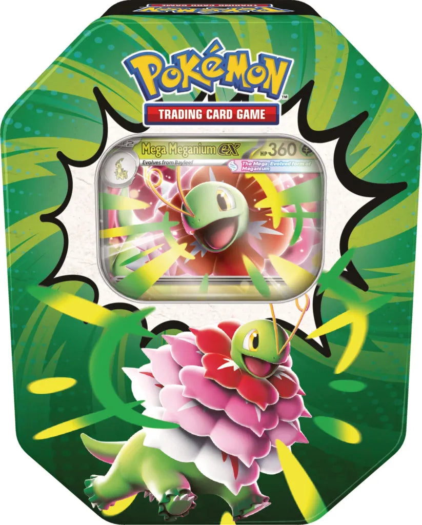 Pokémon TCG - Ascended Heroes Meganium tin (USA Exclusive)