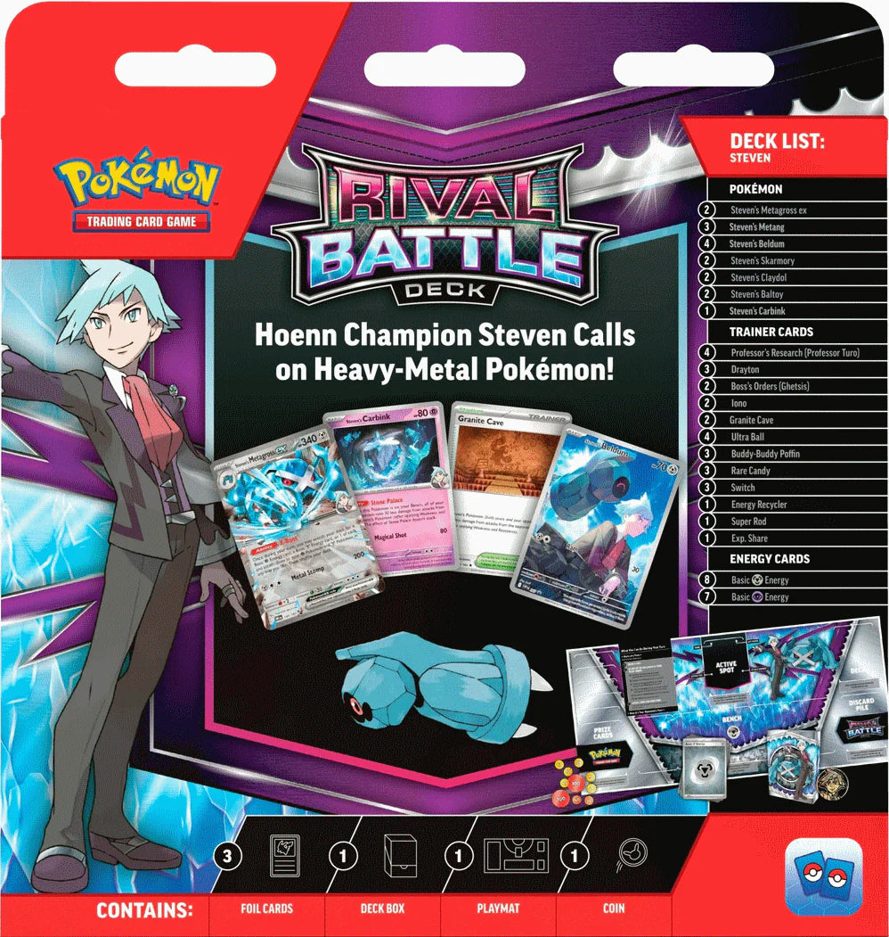 Pokémon TCG - Rival Battle Deck Steven Collection