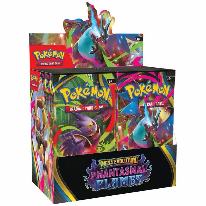 Pokémon TCG - Mega Evolution Phantasmal Flames booster box