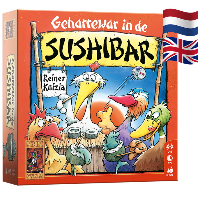 Geharrewar in de Sushibar - Dobbelspel