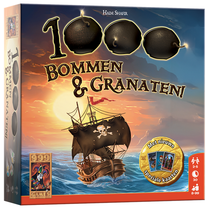 1000 Bommen & Granaten! - Dobbelspel