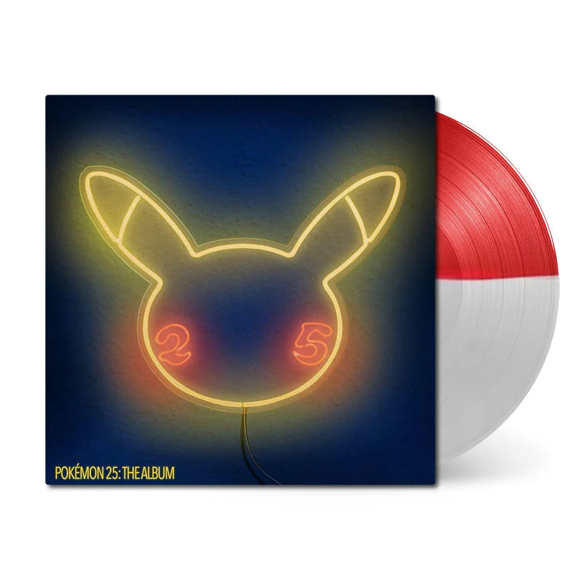 Various Artists - Pokémon 25: The Album (Gekleurd Vinyl + Poster + Sticker Vel)