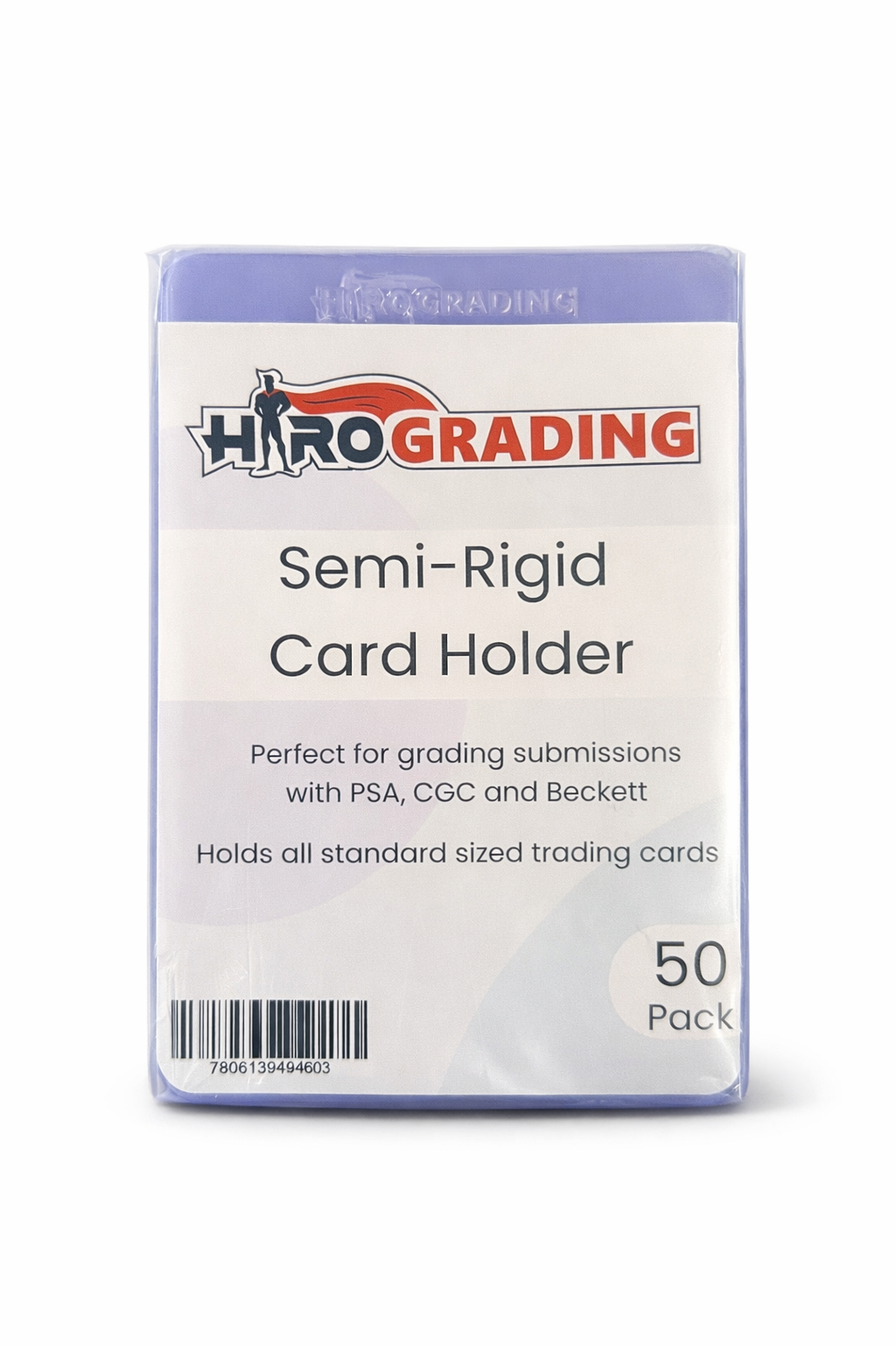 Semi-Rigid card holder/cardsaver