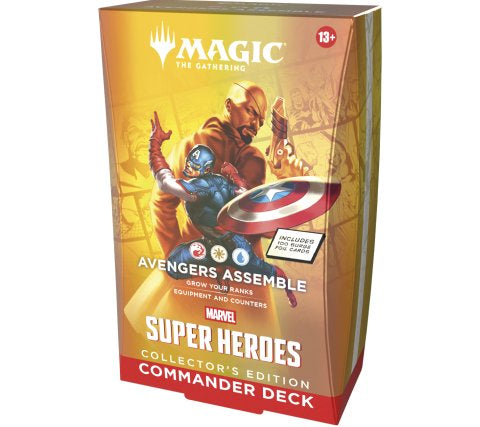 !PRE-ORDER! Magic: The Gathering - Marvel Super Heroes Collector's Edition Commander Deck: Avengers Assemble