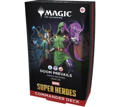 !PRE-ORDER! Magic: The Gathering - Marvel Super Heroes Commander Deck: Doom Prevails