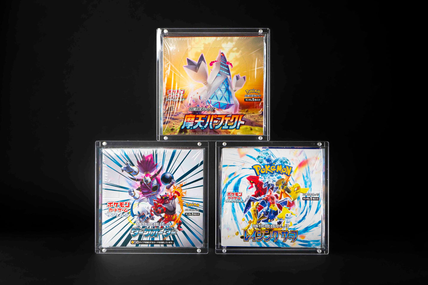 ACRYL CASE – JAPANSE POKÉMON BOOSTERBOX GROOT JAPANS