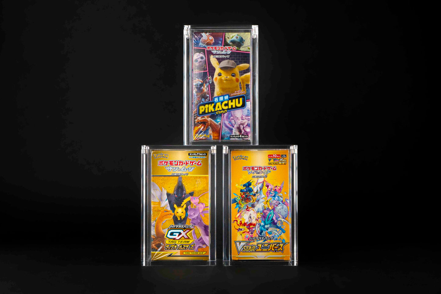 ACRYL CASE – JAPANSE POKÉMON BOOSTERBOX KLEIN JAPANS