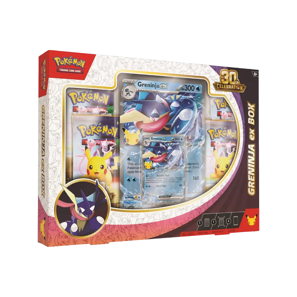 Pokémon – 30th Celebration: Pokémon ex Box: Greninja ex
