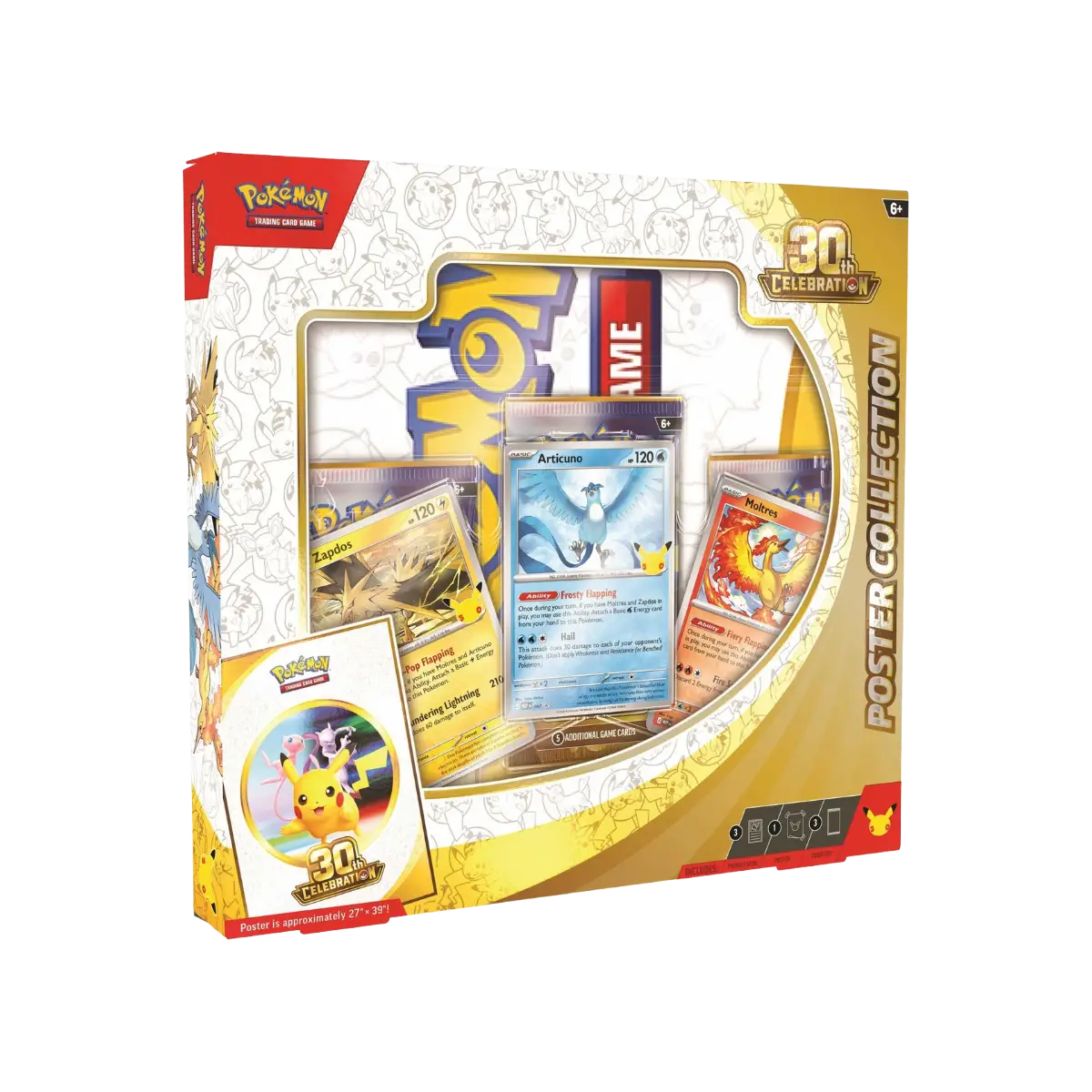!PRE-ORDER! Pokémon TCG - 30th Celebration Poster Collection