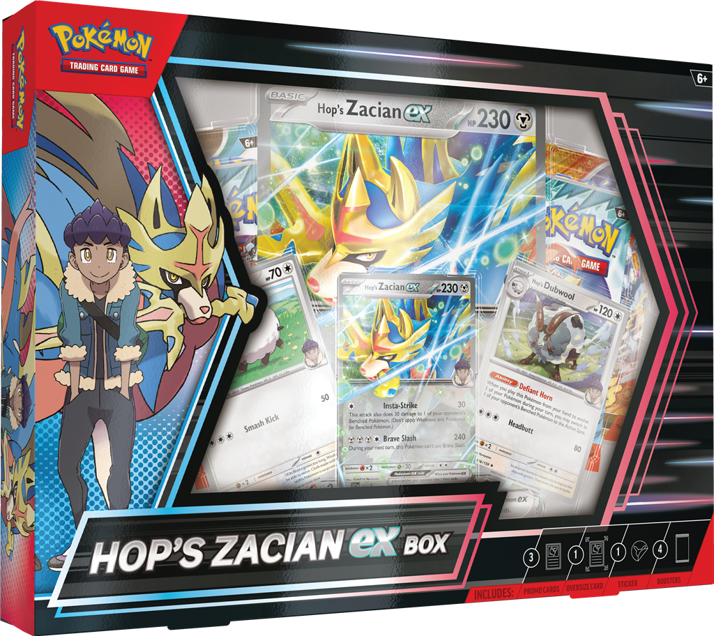 Pokémon TCG: Hop’s Zacian EX Collection