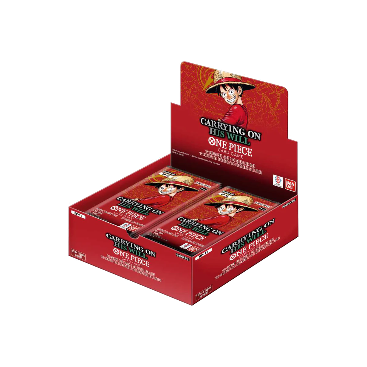 One Piece – OP13 – Carrying on His Will – Booster Box