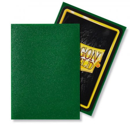 Dragon Shield Matte Sleeves - Emerald (100 Sleeves)