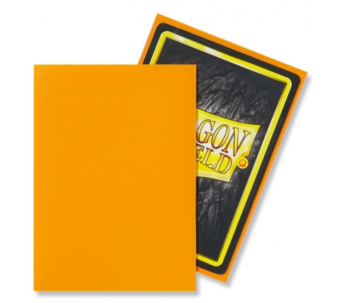 Dragon Shield Standard Sleeves - Matte Orange (100 Sleeves)
