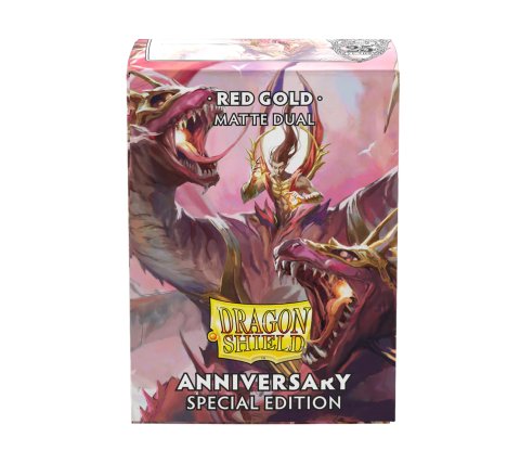 Dragon Shield - Dual Matte Pomegranate & Gold100 stuks)