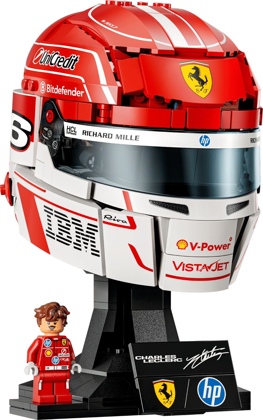 LEGO Editions Scuderia Ferrari HP Lewis Hamilton Helmet – 43022