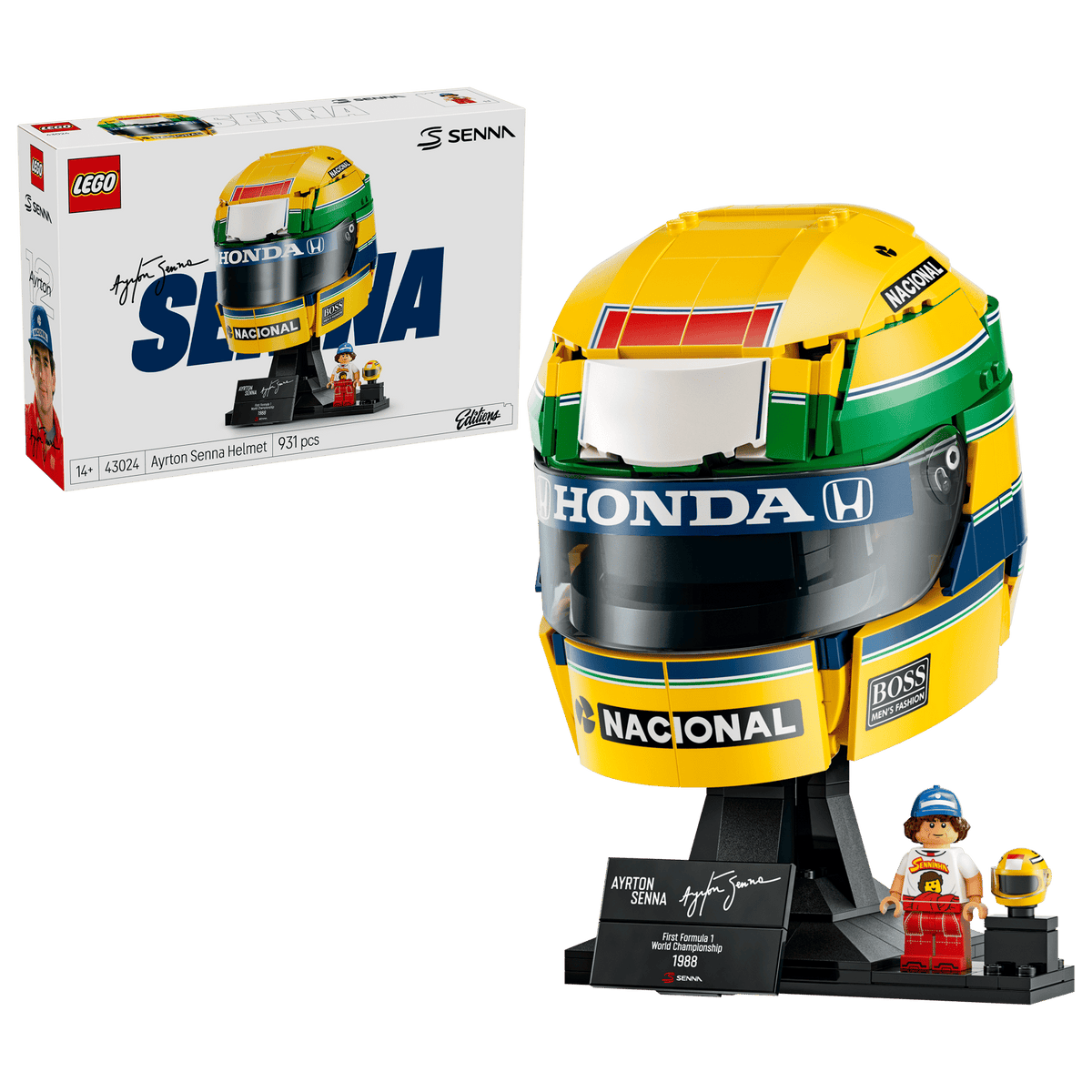 LEGO Editions Ayrton Senna Helmet – 43024