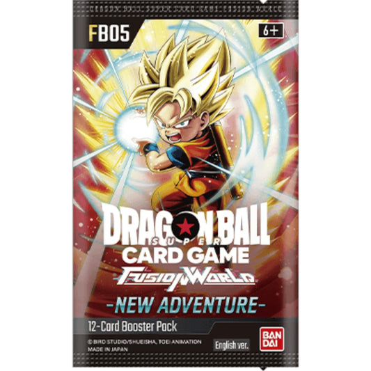 Dragon Ball Super TCG Fusion World: 05 New Adventure Booster Pack