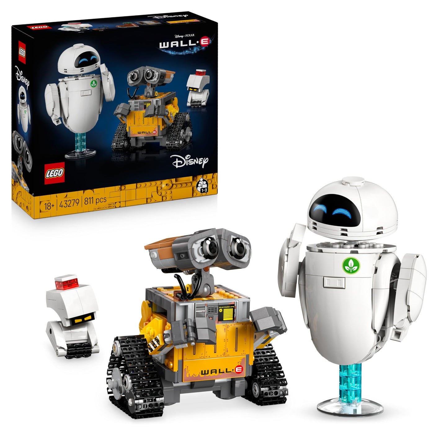LEGO Disney 43279 WALL-E en EVE