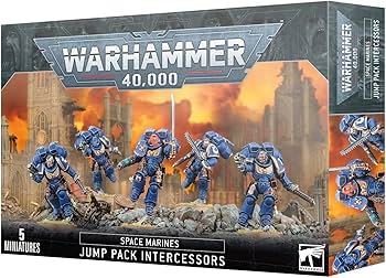 Space Marines: Assault Intercessors with Jump Packs