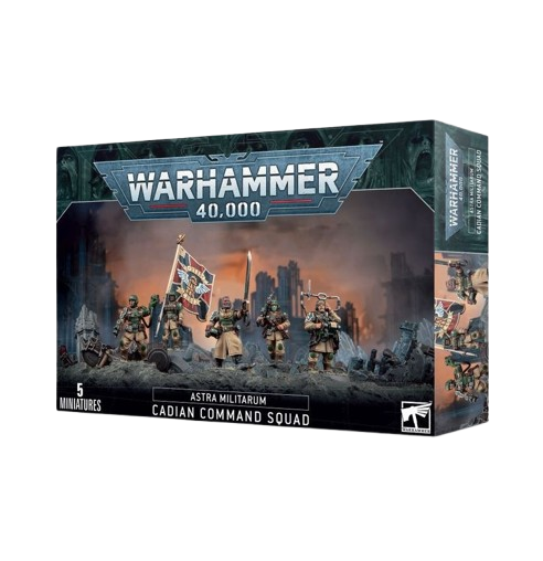 Astra Militarum: Cadian Command Squad