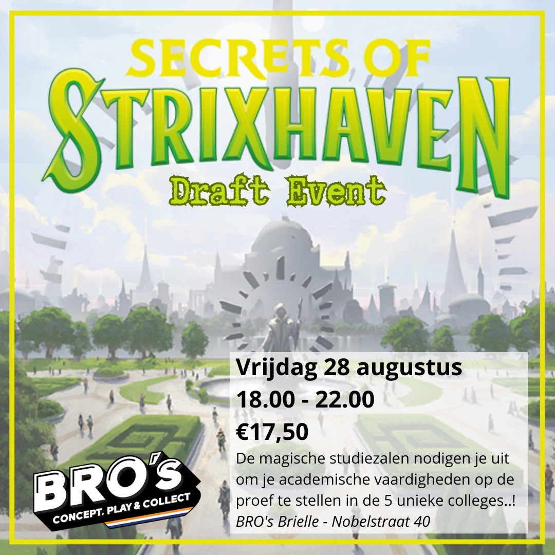 Secrets of Strixhaven Draft Event