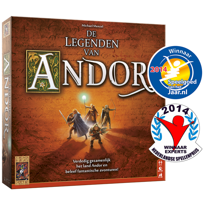 De Legenden van Andor Basisspel - Bordspel