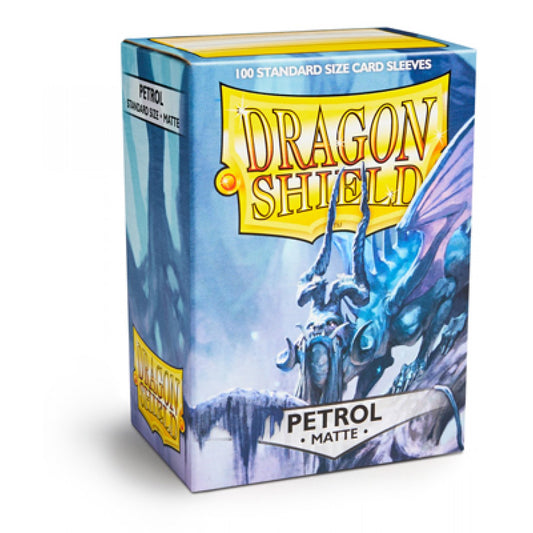 Dragon Shield Standard Sleeves - Matte Petrol (100 Sleeves)