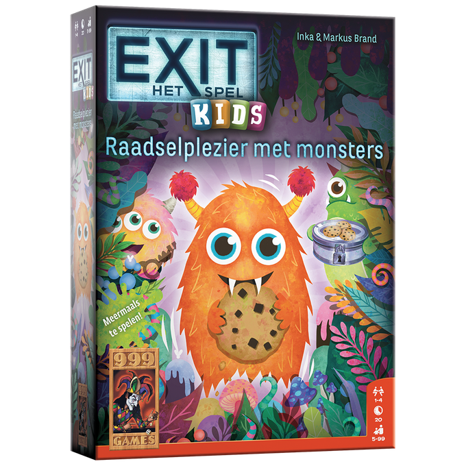EXIT - Kids Raadselplezier met Monsters - Breinbreker