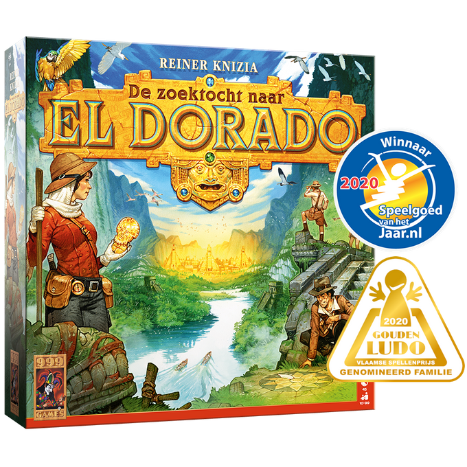 De Zoektocht naar El Dorado - Bordspel