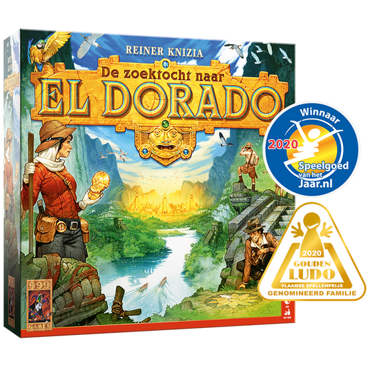 De Zoektocht naar El Dorado - Bordspel