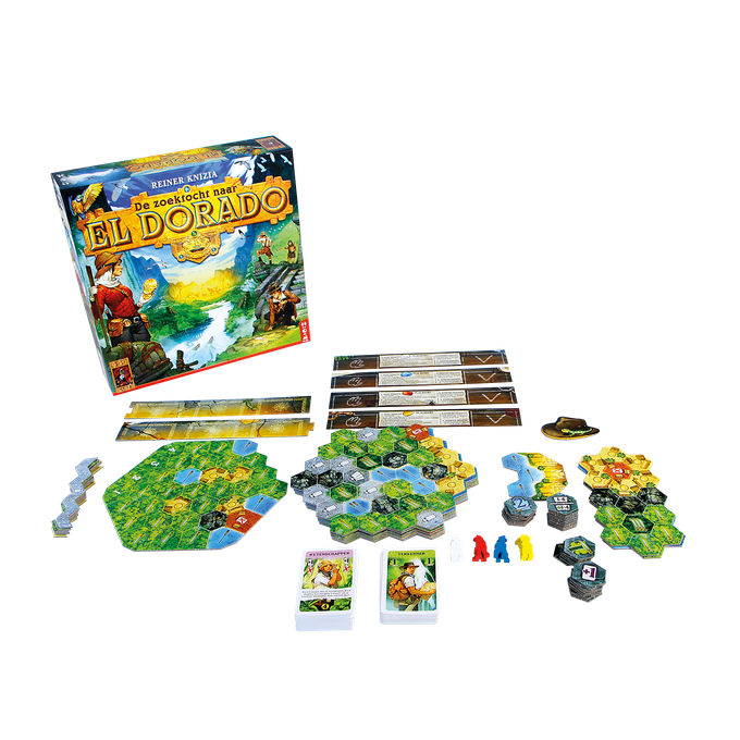 De Zoektocht naar El Dorado - Bordspel