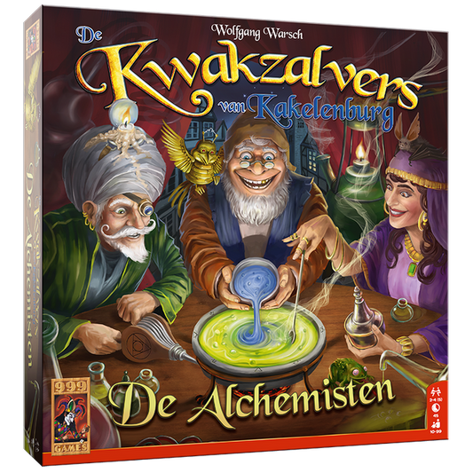 De Kwakzalvers van Kakelenburg: De Alchemisten Uitbreiding - Bordspel