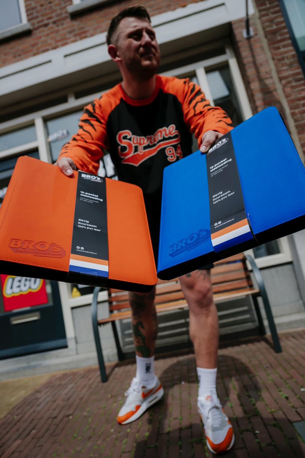BRO’s 12-Pocket Binder - oranje