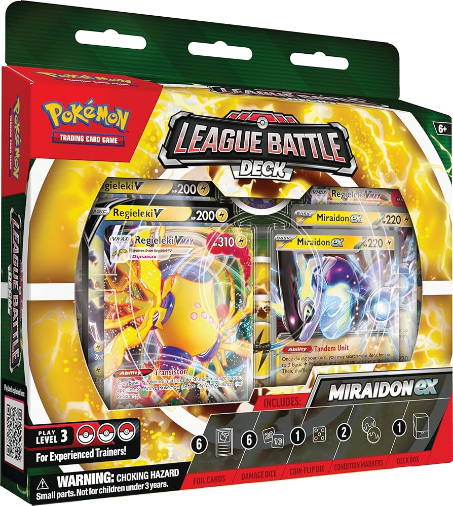 Pokémon TCG - Miraidon EX League Battle Deck