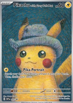 Pikachu with Grey Felt Hat SVP 085
