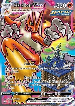 Blaziken Vmax CRE 201/198