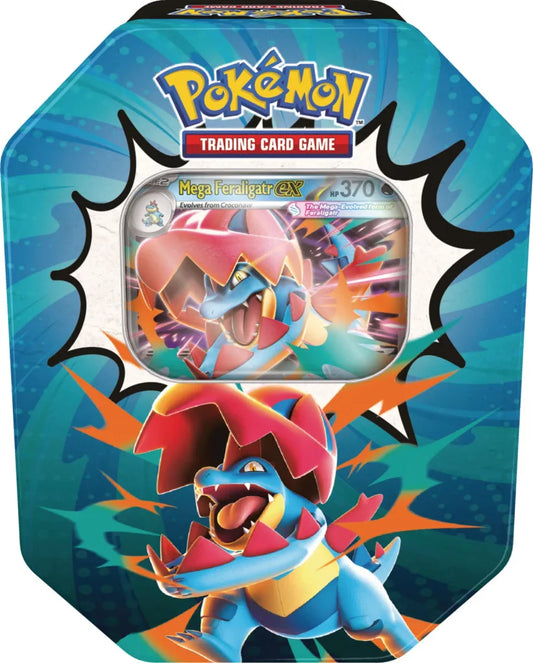 Pokémon TCG - Ascended Heroes Feraligatr tin (USA Exclusive)