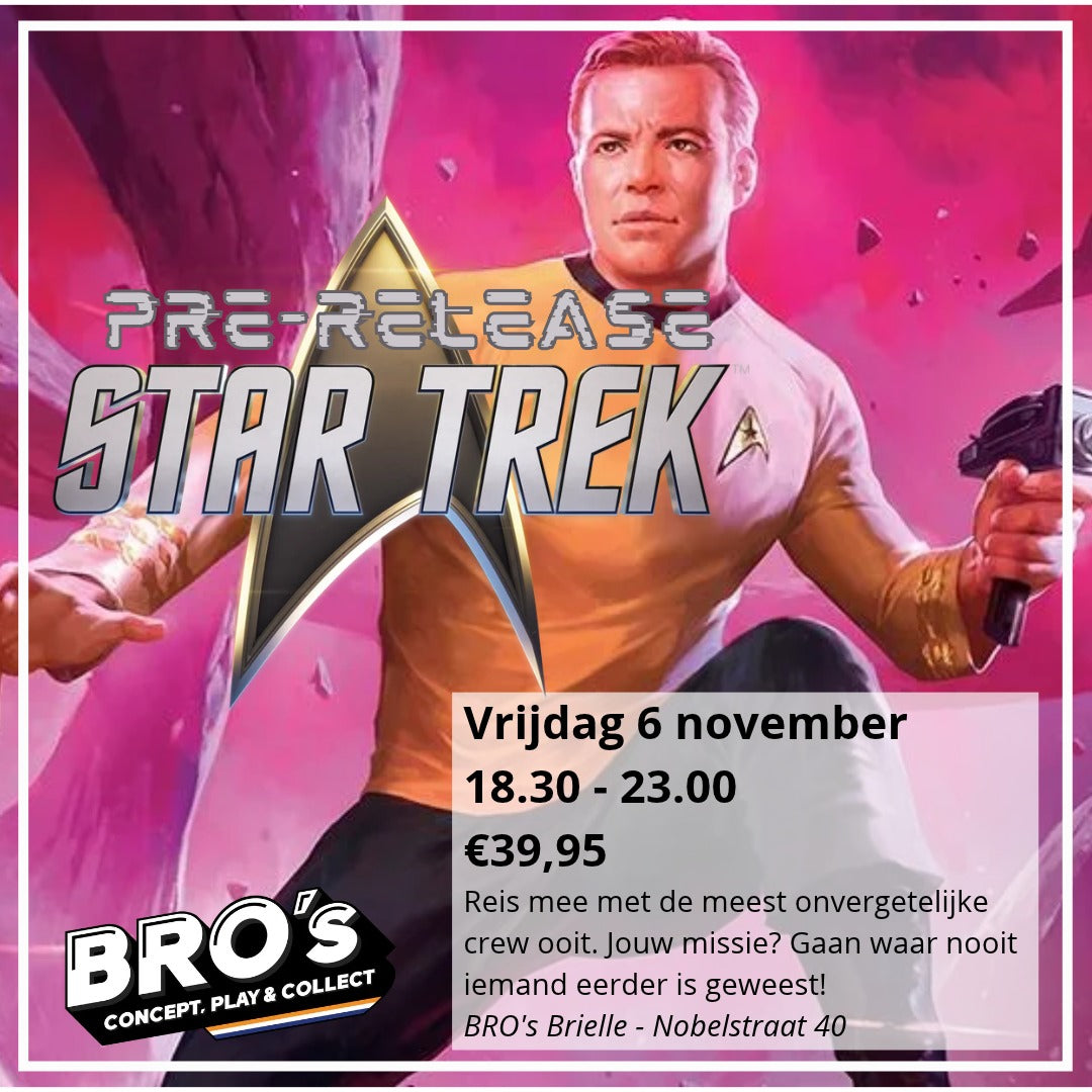 Pre-release MTG - Star Trek 6 november