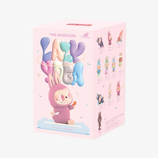Pop Mart Labubu The Monsters Lazy Yoga Series Figures Single Blind Box