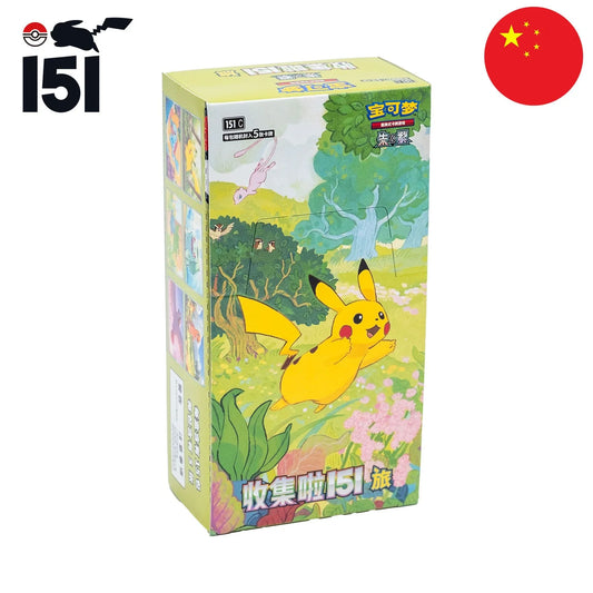 Pokémon TCG Collect 151 Simplified Chinese Slim Booster Box