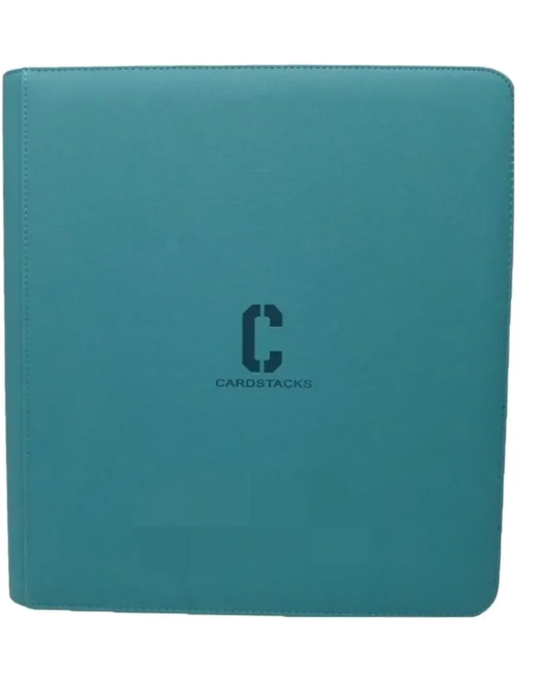 CardStacks 12-Pocket Binder Teal