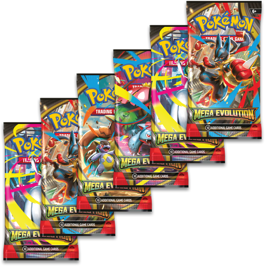 !PRE-ORDER! Pokémon TCG - Mega Evolution Booster Pack
